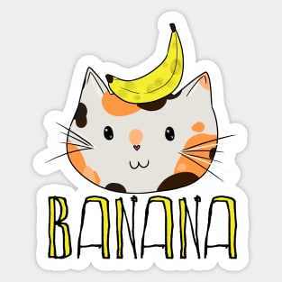 Banana Calico! Sticker